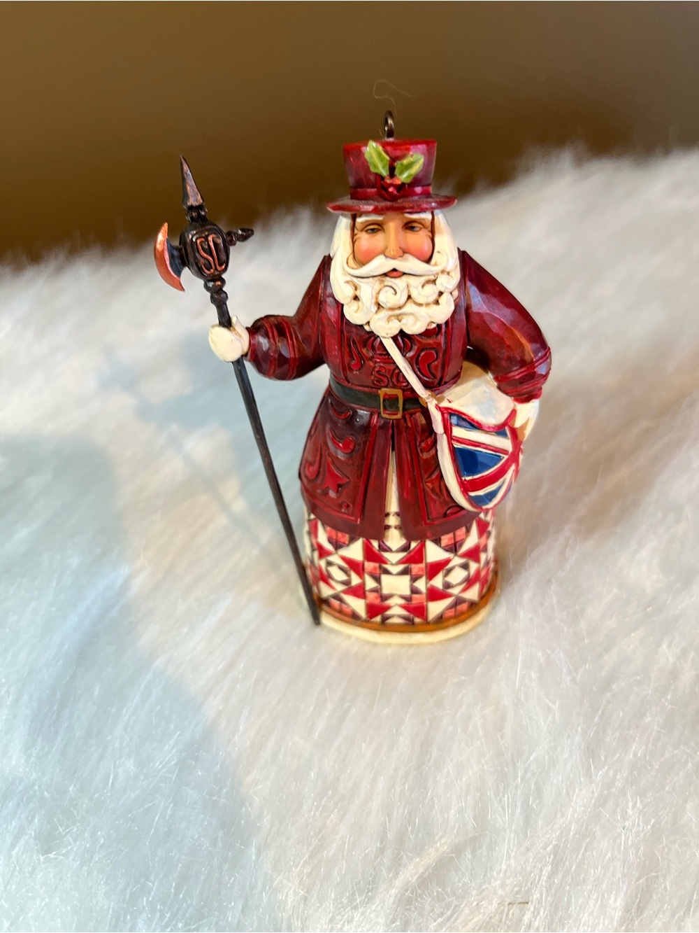 Jim Shore Hand Painted Santa from Britain